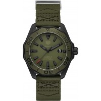 Tag Heuer Aquaracer Automatic Green Dial Men's Sports Watch WAY208E-FC8222